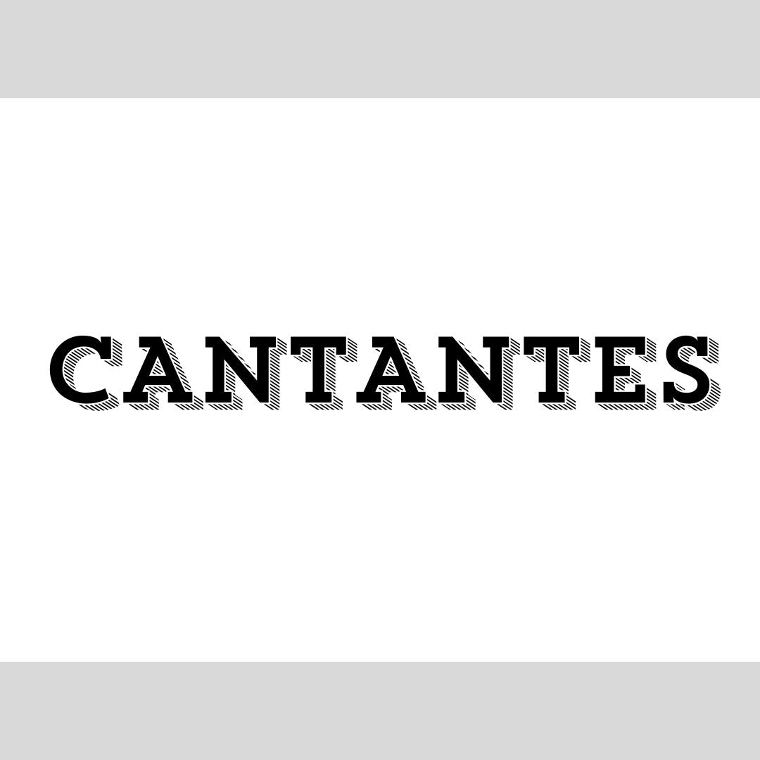 Cantantes